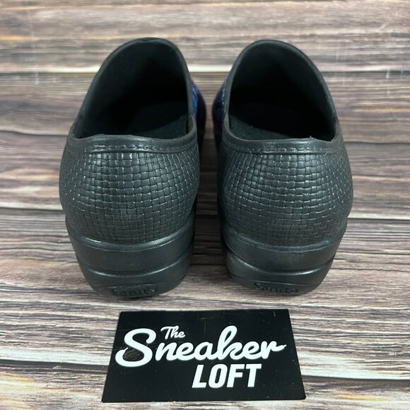 Sanita Women's Aero Motion Animal Print Multicolor Clogs - Picture 5 of 8